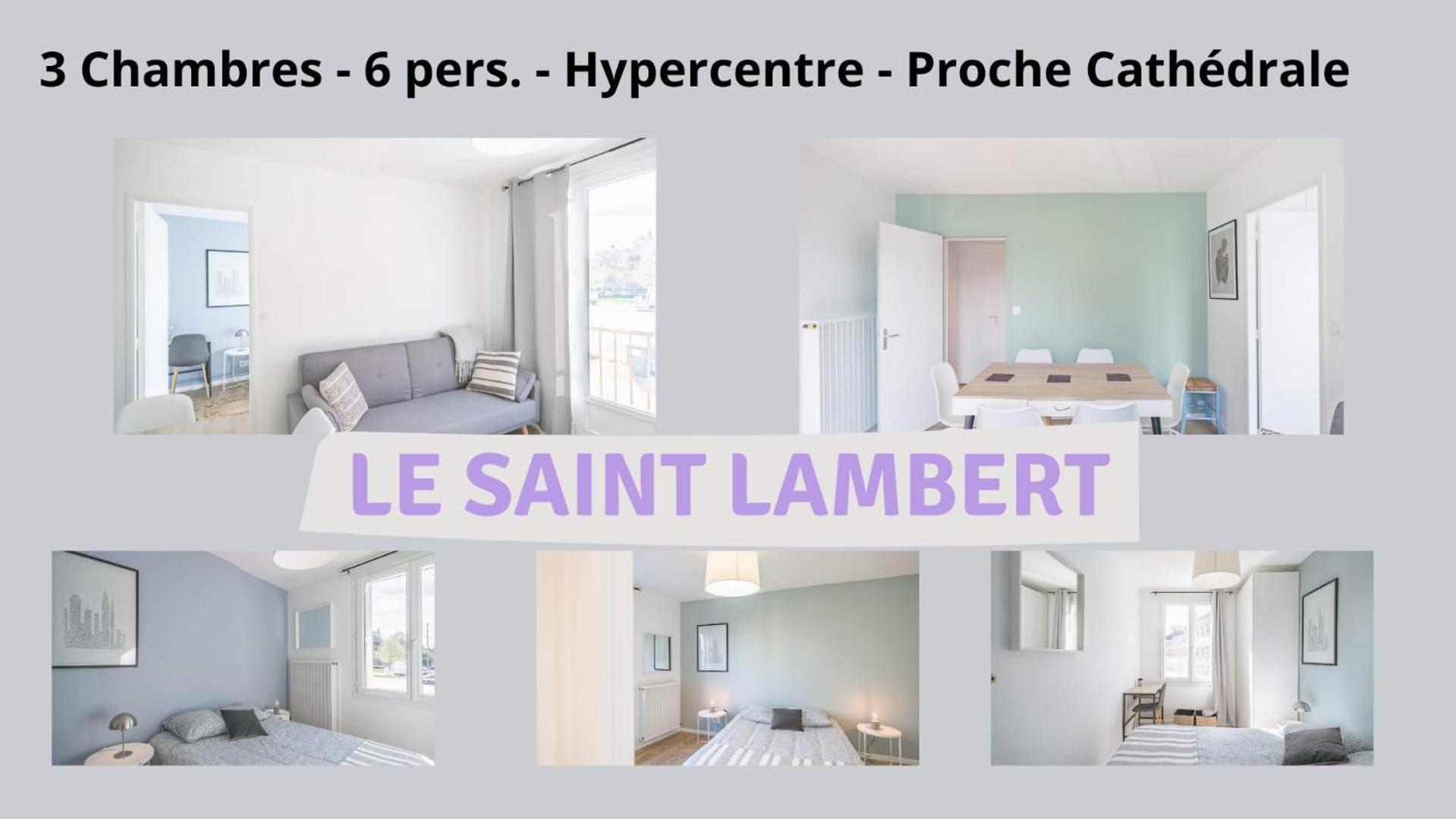 Le St Lambert Proche Cathedrale Parking Gratuit Apartman Troyes Kültér fotó